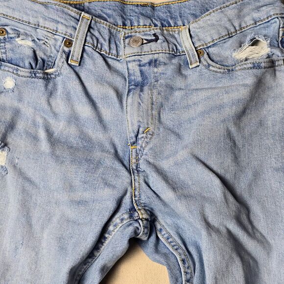 Levis 512 Men's Jeans Blue Size 30x32 Slim Fit Tapered Leg‎ Stretch Denim - Picture 13 of 16